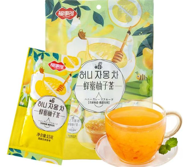 晒你的“时光收藏”橙柿送上秋日润燥蜂蜜柚